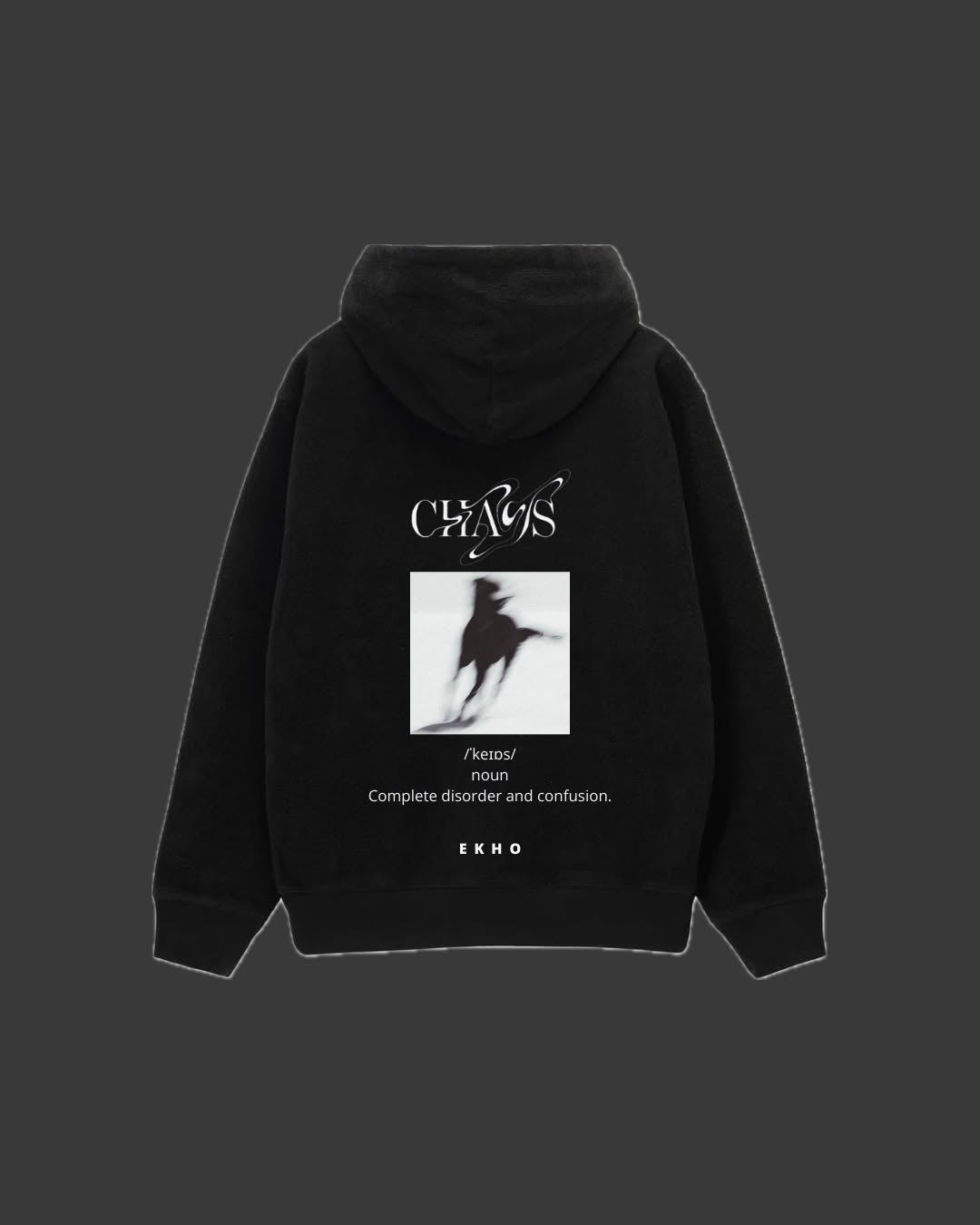 HOODIE CHAOS NEGRO